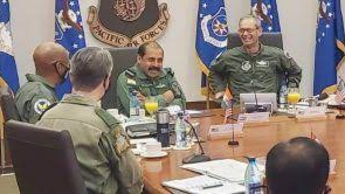 IAF chief attends Pacific Air Chiefs Symposium 2021 in Hawaii