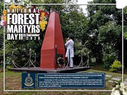 National Forest Martyrs Day: 11 September