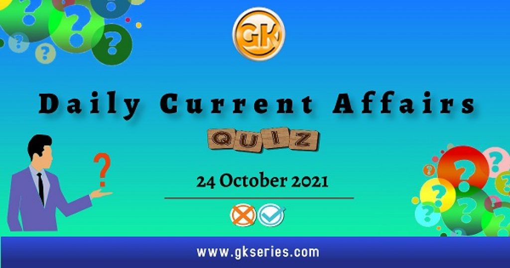 Daily Current Affairs quiz