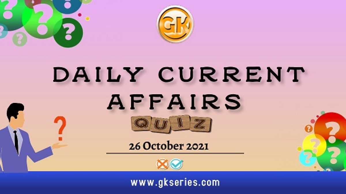 Daily Current Affairs quiz