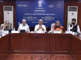 Ministry of Labour & Employment launches DigiSaksham programme in association with Microsoft