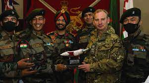 Indian Army team wins gold medal in the Exercise Cambrian Patrol 2021
