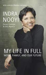 Indra Nooyi launches her memoir “My Life in Full: Work, Family, and Our Future”