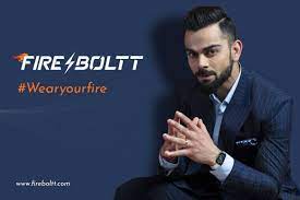 Virat Kohli appointed as new Brand Ambassador of Indian wearable brand Fire-Boltt