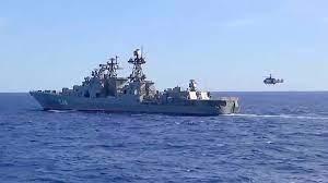 China- Russia holds naval drill “Joint Sea 2021” in the Sea of Japan
