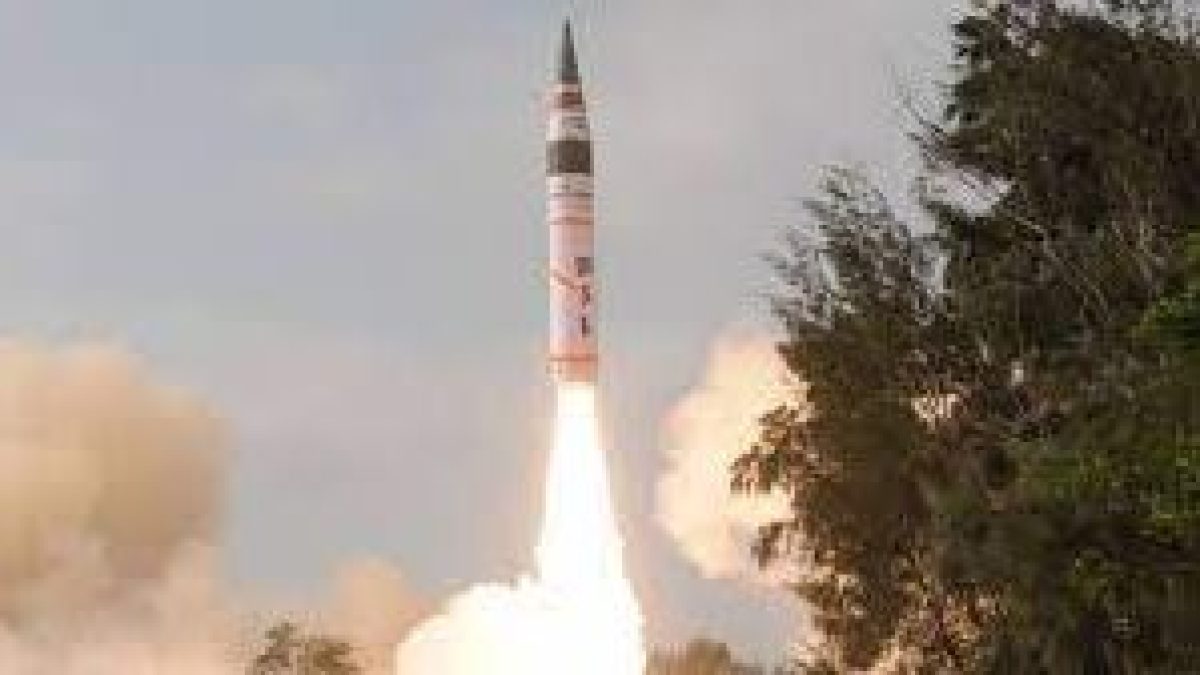 India successfully test-fires surface-to-surface ballistic missile Agni-5