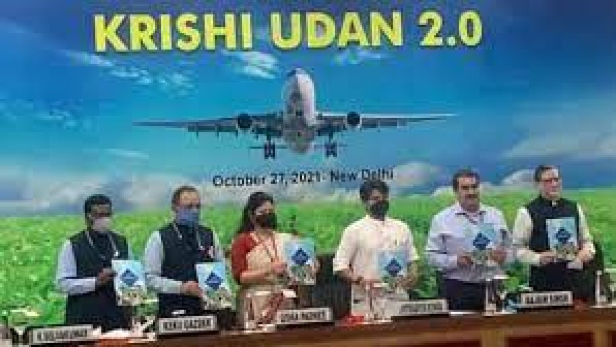 Civil Aviation Minister releases Krishi UDAN 2.0