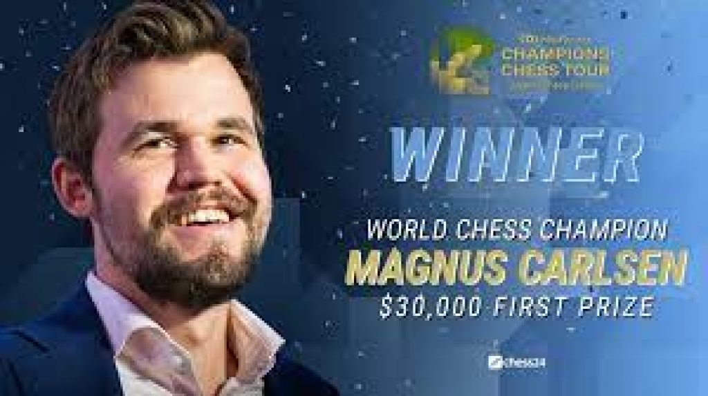 Magnus Carlsen wins inaugural Meltwater Champions Chess Tour title