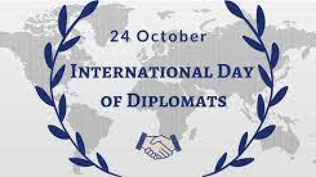 International Day of Diplomats: 24 October