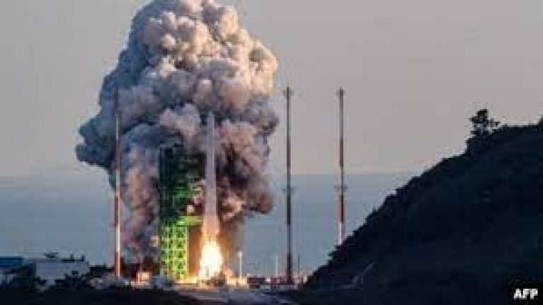South Korea flight tests first homegrown space rocket “Nuri”