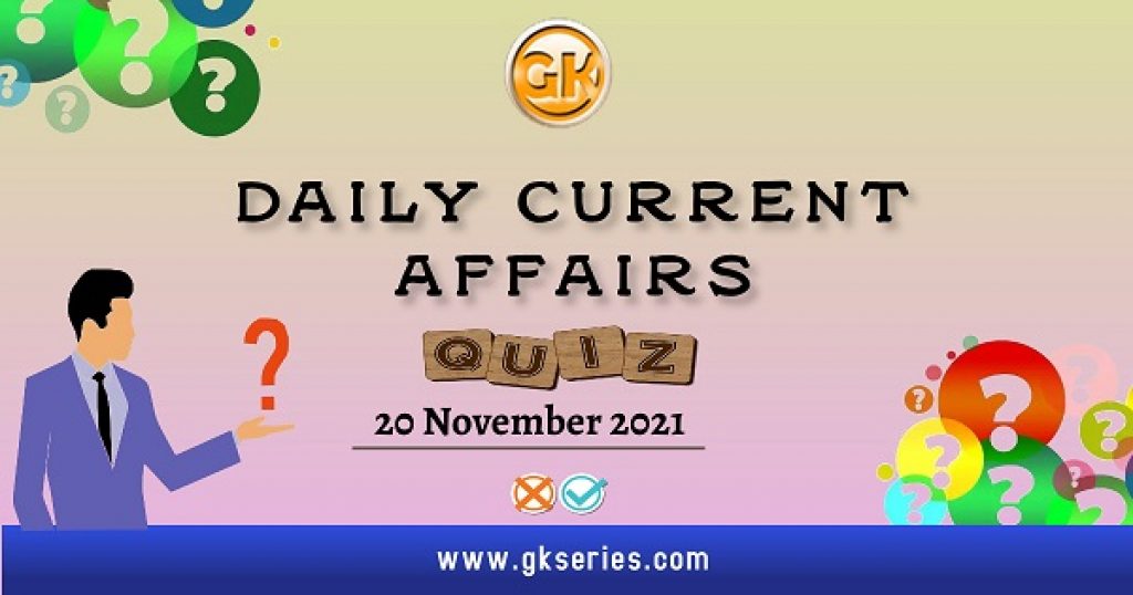 Daily Current Affairs Quiz