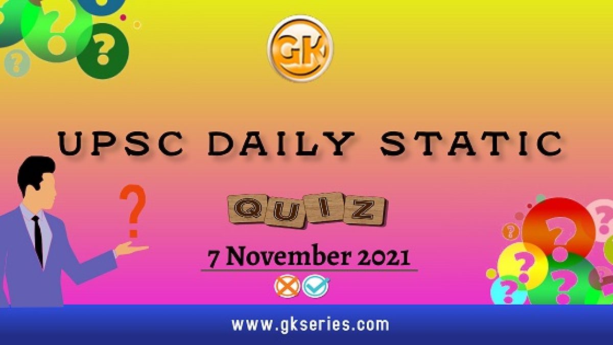 UPSC Daily Static