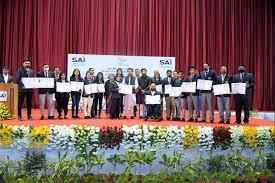 Union Minister of Youth Affairs & Sports Shri Anurag Thakur conferred the first ever SAI Institutional Awards to 246 athletes and coaches on November 17, 2021, in New Delhi