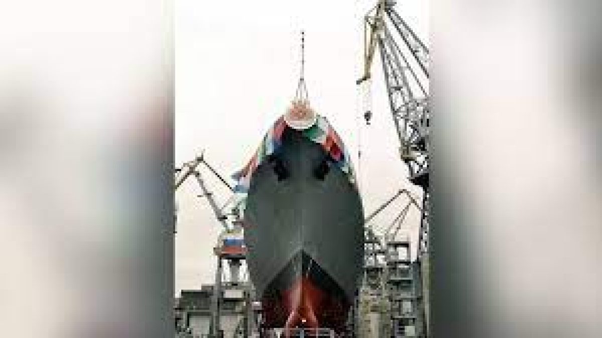 Indian Navy stealth frigate Tushil launched in Kaliningrad, Russia