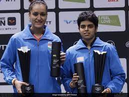 Manika Batra & Archana Kamath clinches WTT Contender Table Tennis Tournament