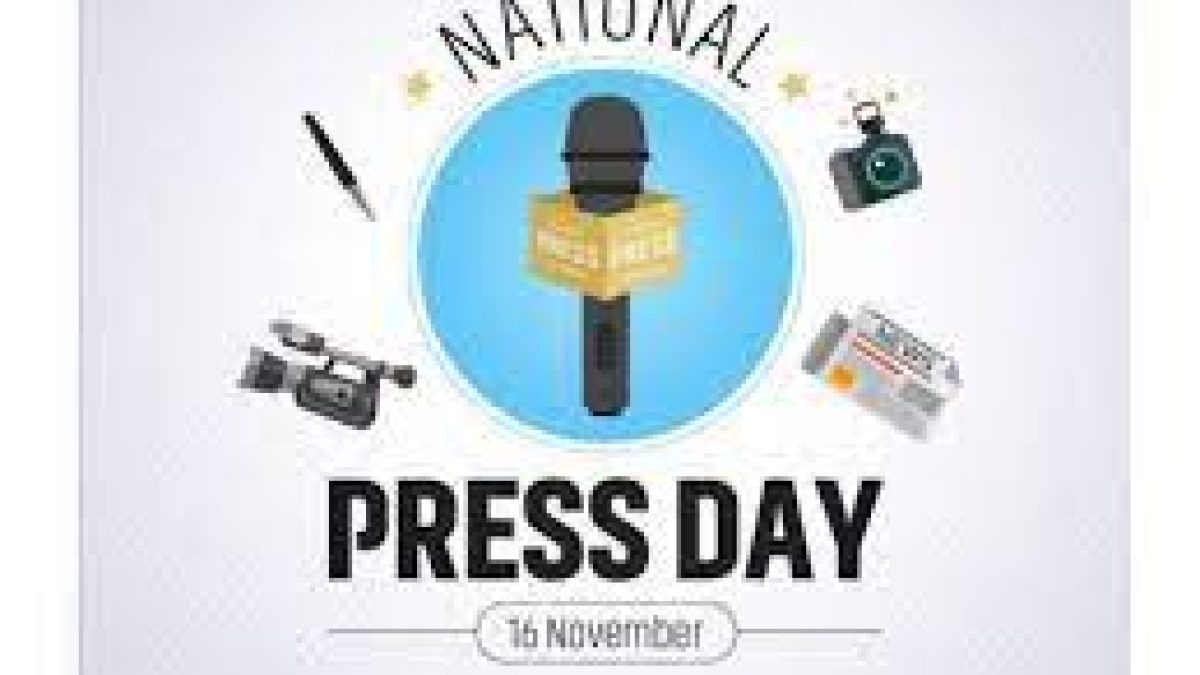 National Press Day: 16 November
