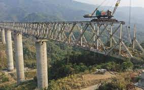 Indian Railways Constructing World’s Tallest Pier Bridge in Manipur