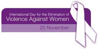 International Day for the Elimination of Violence against Women: 25 November