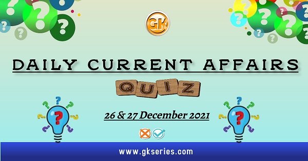 Daily Current Affairs Quiz