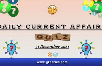 Daily Current Affairs Quiz