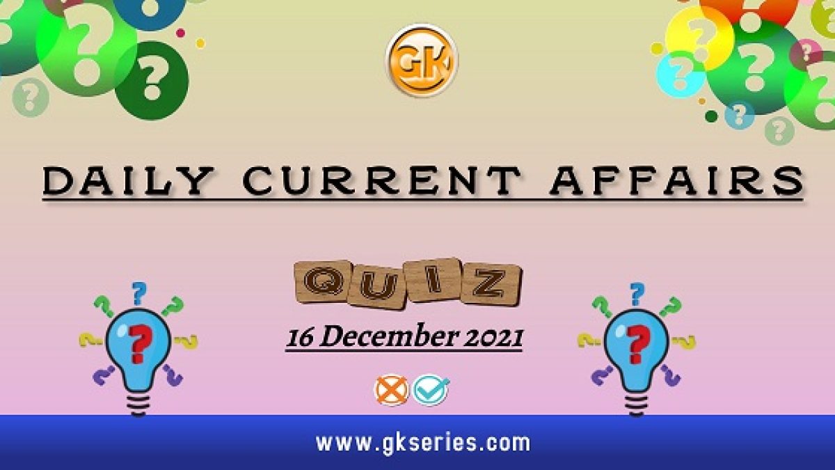 Daily Current Affairs Quiz