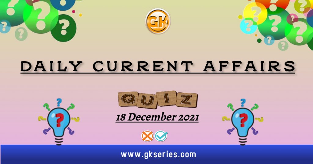 Daily Current Affairs Quiz