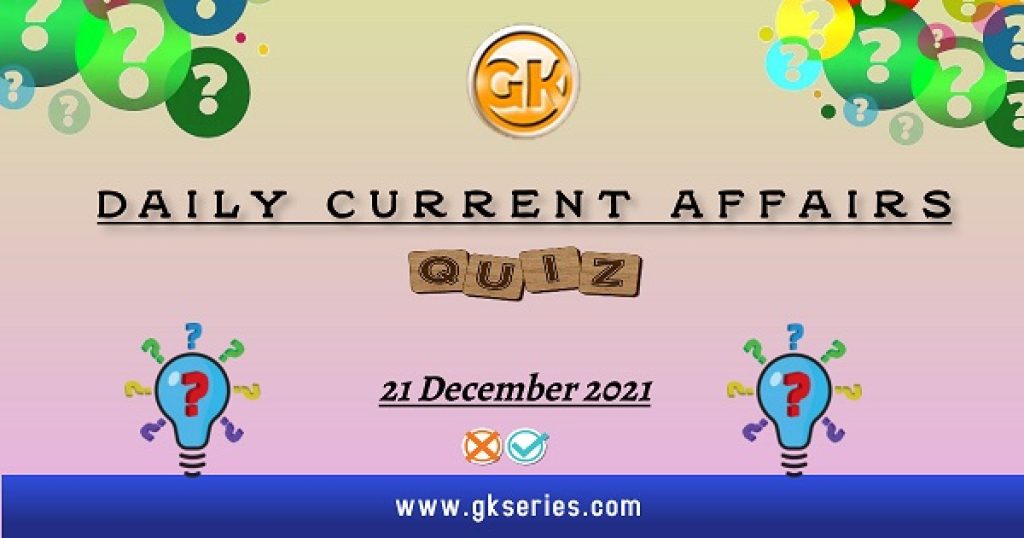Daily Current Affairs Quiz