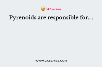 Pyrenoids are responsible for….