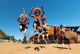 Hornbill Festival celebrated in Naga Heritage village Kisama