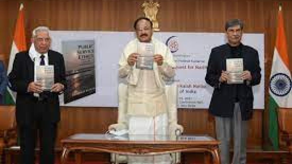 Public Service Ethics’ authored by former Governor of Jharkhand Prabhat Kum