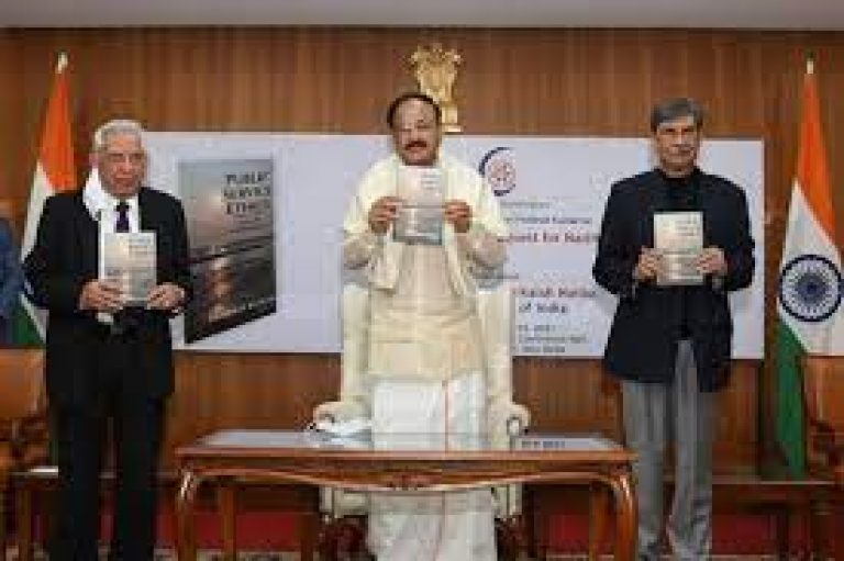 Public Service Ethics’ authored by former Governor of Jharkhand Prabhat Kum