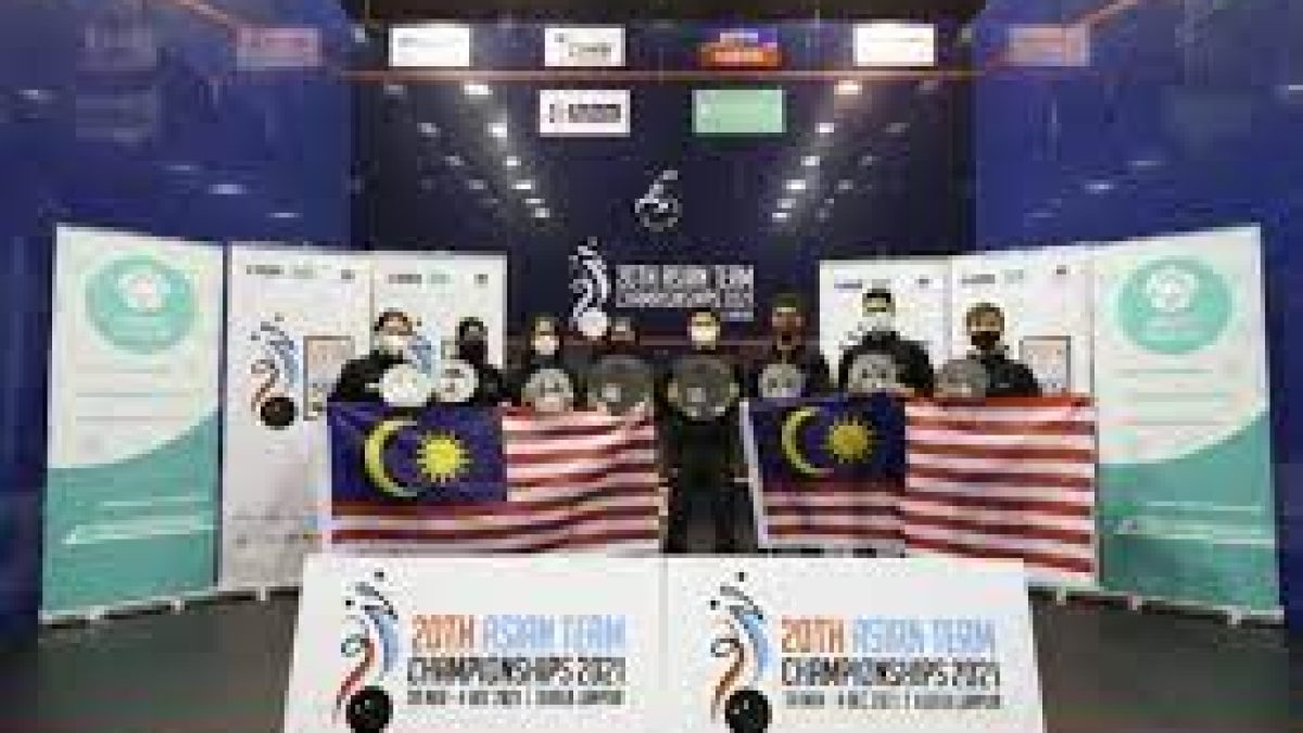 Malaysia won the Asian team squash championships 2021