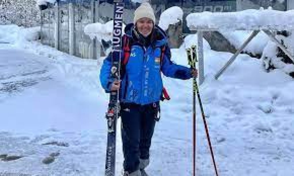 Aanchal Thakur won a bronze medal at FIS Alpine Skiing Competition 2021