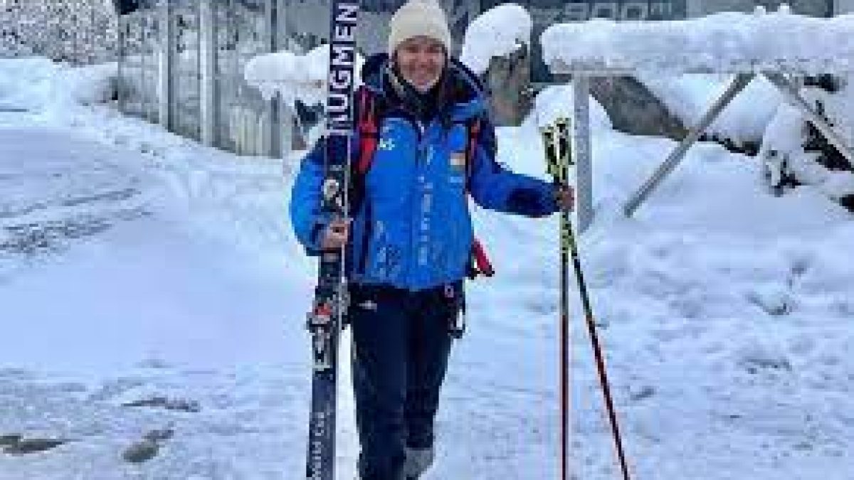 Aanchal Thakur won a bronze medal at FIS Alpine Skiing Competition 2021