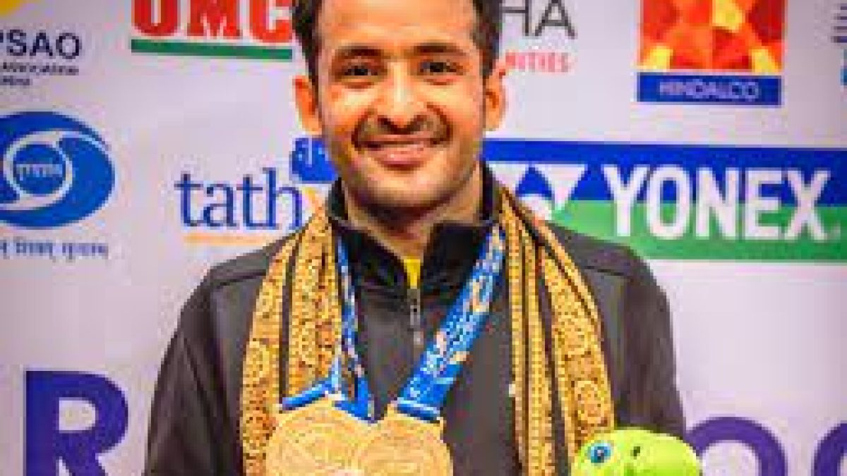 Nitesh Kumar wins double gold at 4th Para-Badminton National Championship