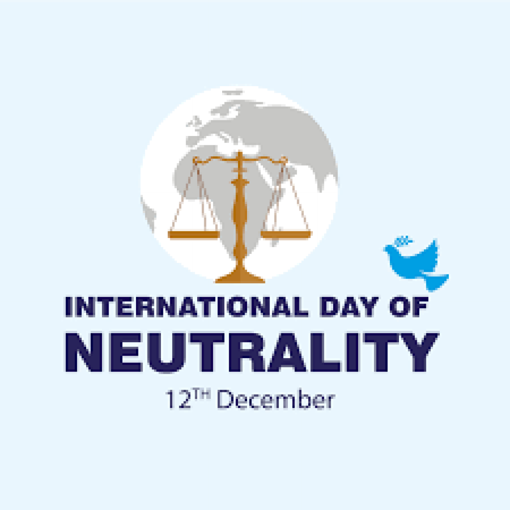 International Day of Neutrality: 12 December 2021