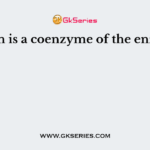 Biotin is a coenzyme of the enzyme