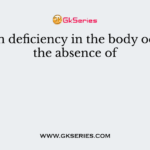 Calcium deficiency in the body occurs in the absence of