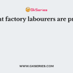 Cement factory labourers are prone to