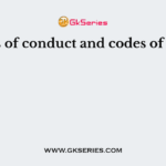 Codes of conduct and codes of ethics