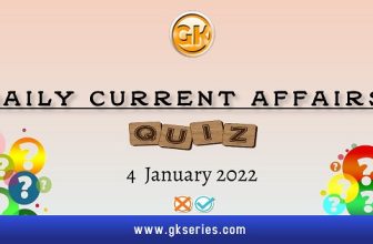 Daily Current Affairs Quiz