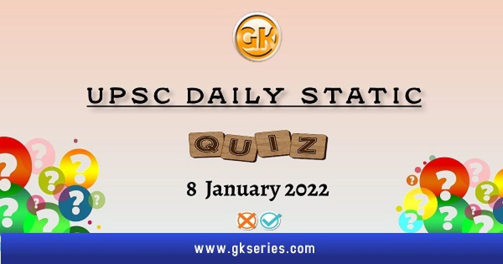 UPSC Daily Static Quiz