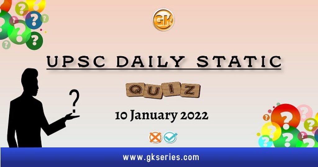UPSC Daily Static Quiz