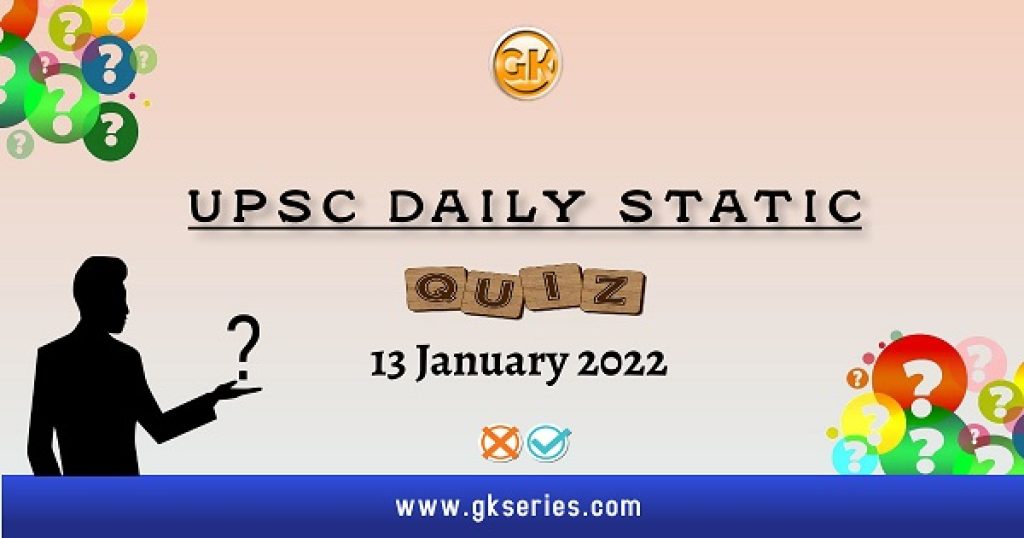 UPSC Daily Static Quiz