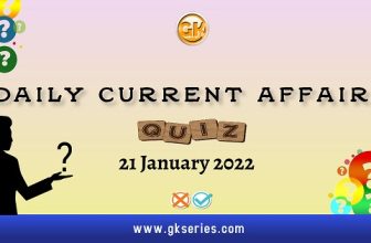 Daily Current Affairs Quiz