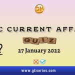 UPSC Daily Current Affairs Quiz