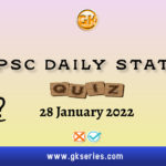 UPSC Daily Static Quiz