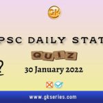 UPSC Daily Static Quiz