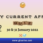 Daily Current Affairs Quiz