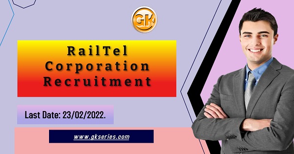 RailTel Corporation Recruitment